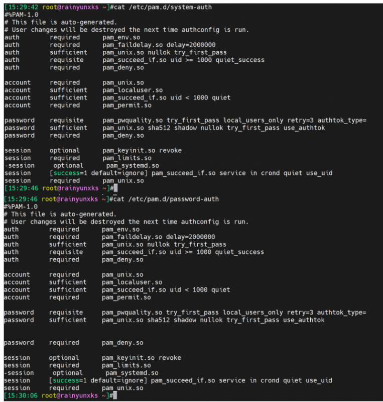 linux設置用戶密碼輸入錯誤的最大次數