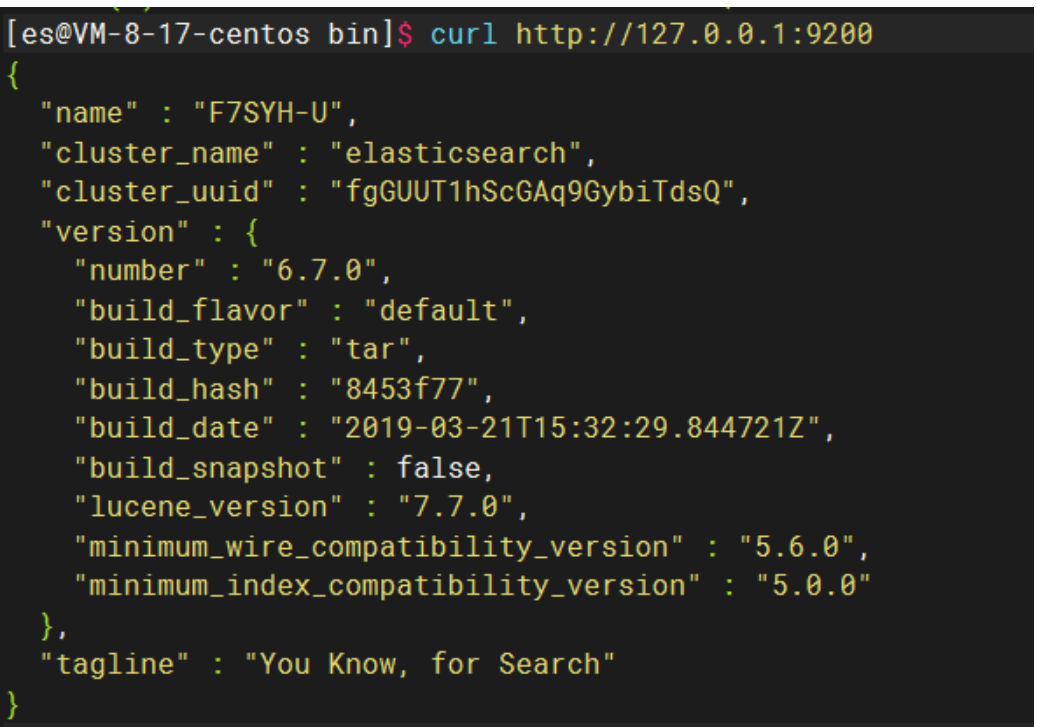 云服務(wù)器Linux環(huán)境下安裝Elasticsearch